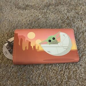 Disney Loungefly Star Wars Mandalorian The Child - Grogu - Wallet - NWT